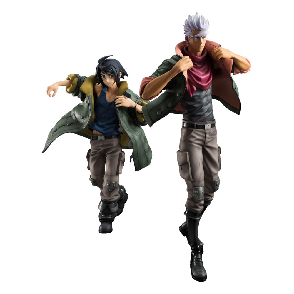 Mobile Suit Gundam Iron-Blood Orphans G.E.M. Series statuette PVC Mikazuki Augus & Orga Itsuka 26 cm