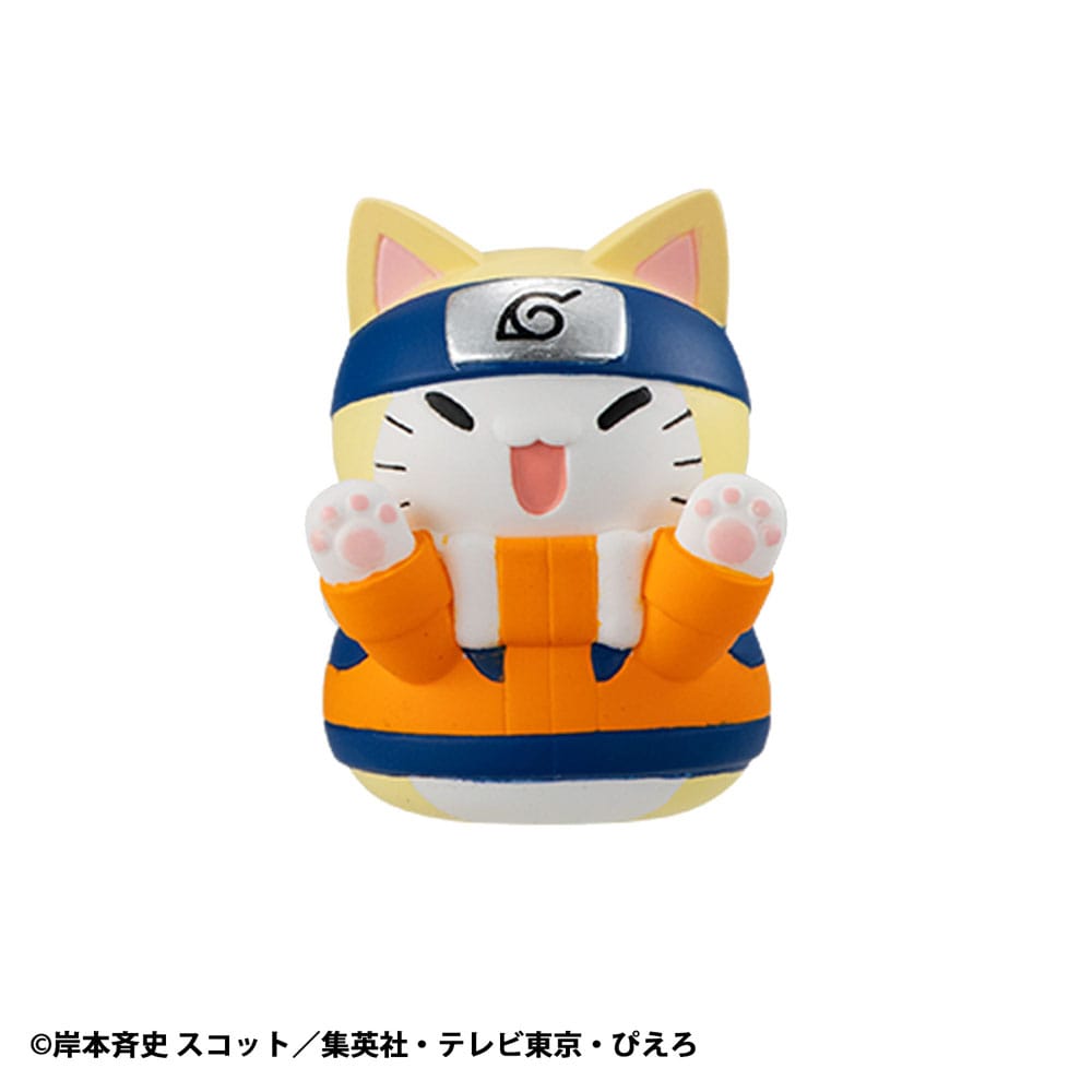 Naruto Shippuden Mega Cat Project Nyaruto! assortiment trading figures Come here Sasuke-kun 3 cm (8)