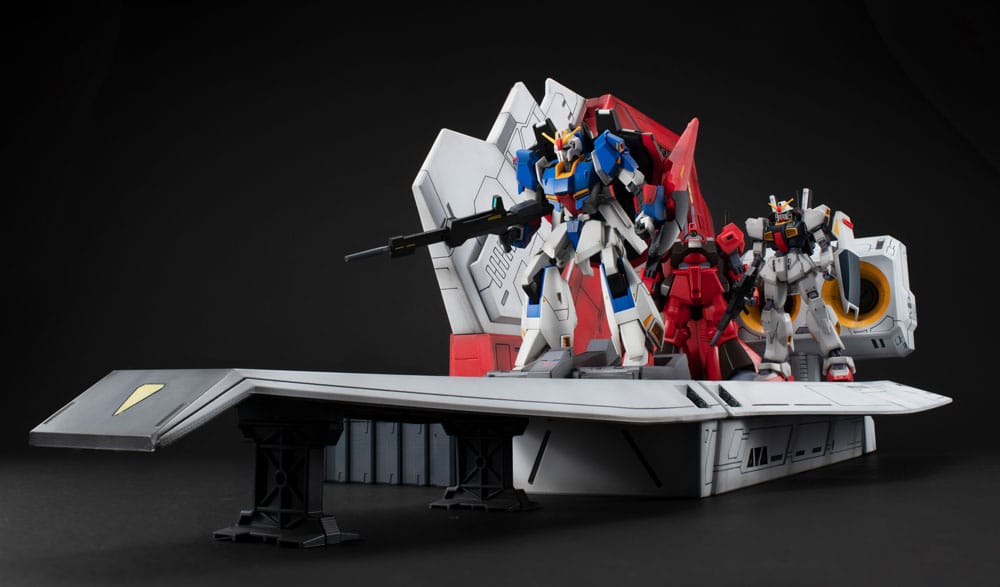 Mobile Suit Z Gundam HG Series diorama PVC Realistic Model Series 1/144 Nahel Argama catapult deck 40th Anniversary Edition 100 cm