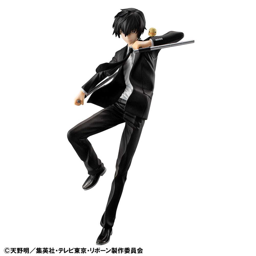 Katekyo Hitman Reborn! G.E.M. Series statuette PVC Tsunayoshi Sawada & Kyoya Hibari & Reborn Set 21 cm
