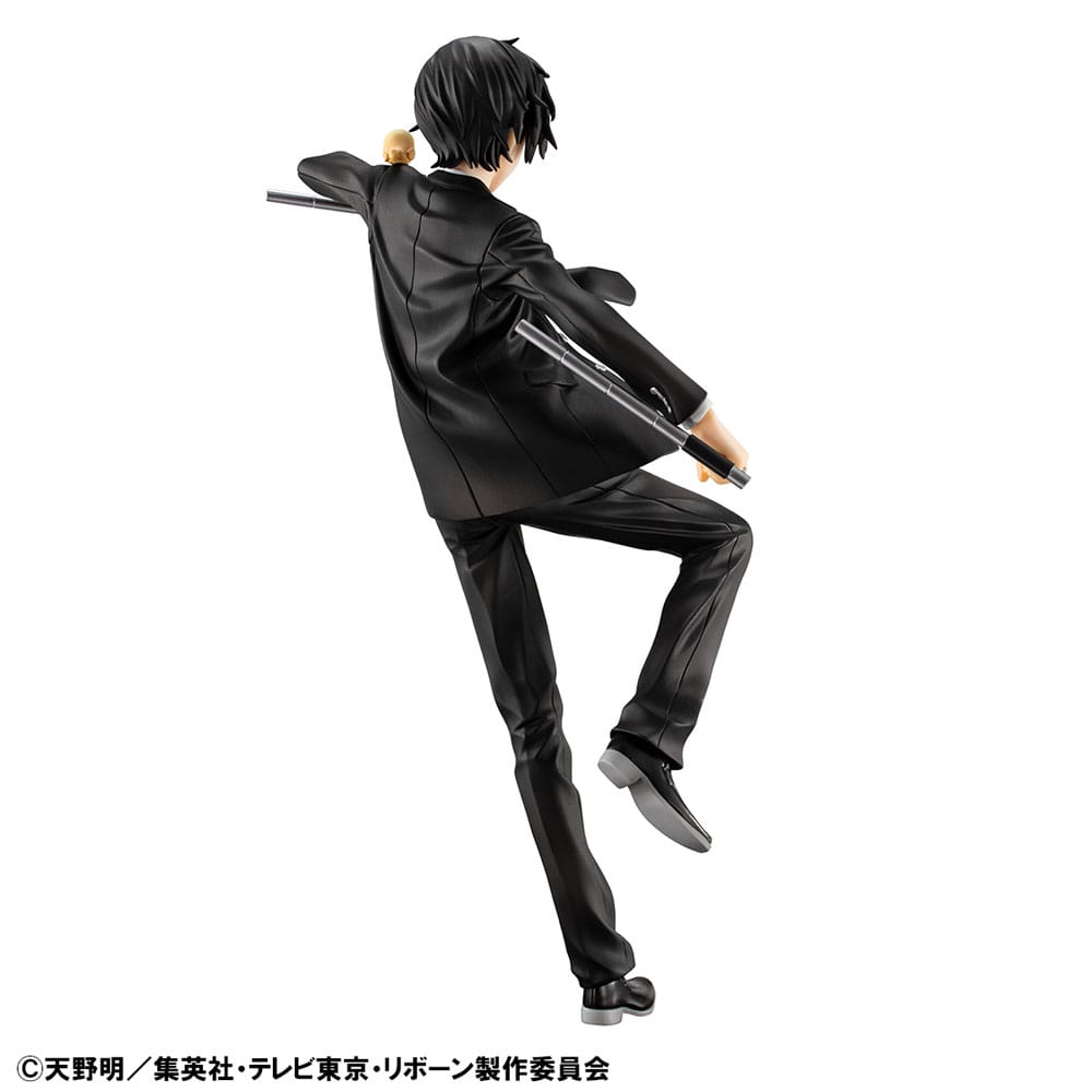 Katekyo Hitman Reborn! G.E.M. Series statuette PVC Tsunayoshi Sawada & Kyoya Hibari & Reborn Set 21 cm