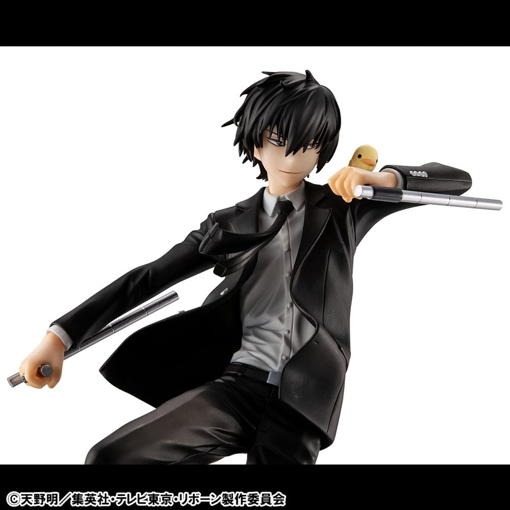 Katekyo Hitman Reborn! G.E.M. Series statuette PVC Tsunayoshi Sawada & Kyoya Hibari & Reborn Set 21 cm