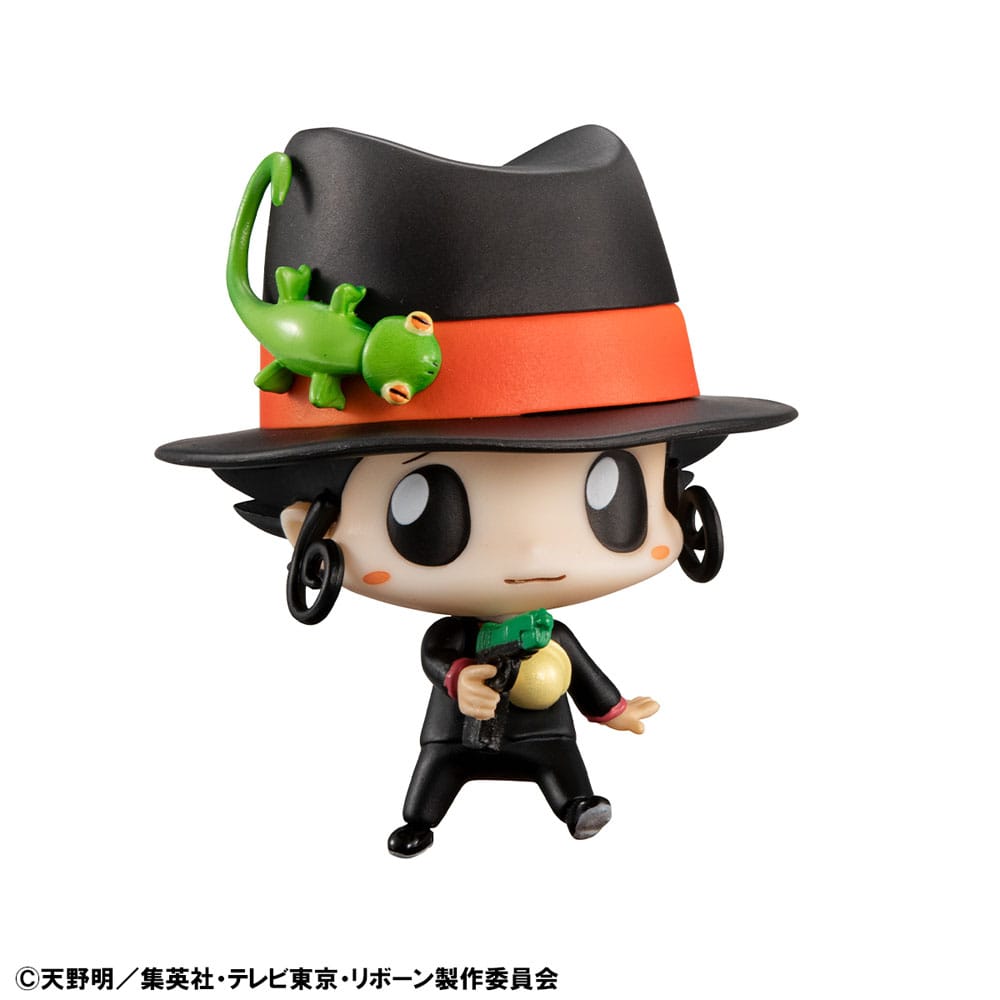 Katekyo Hitman Reborn! G.E.M. Series statuette PVC Tsunayoshi Sawada & Kyoya Hibari & Reborn Set 21 cm