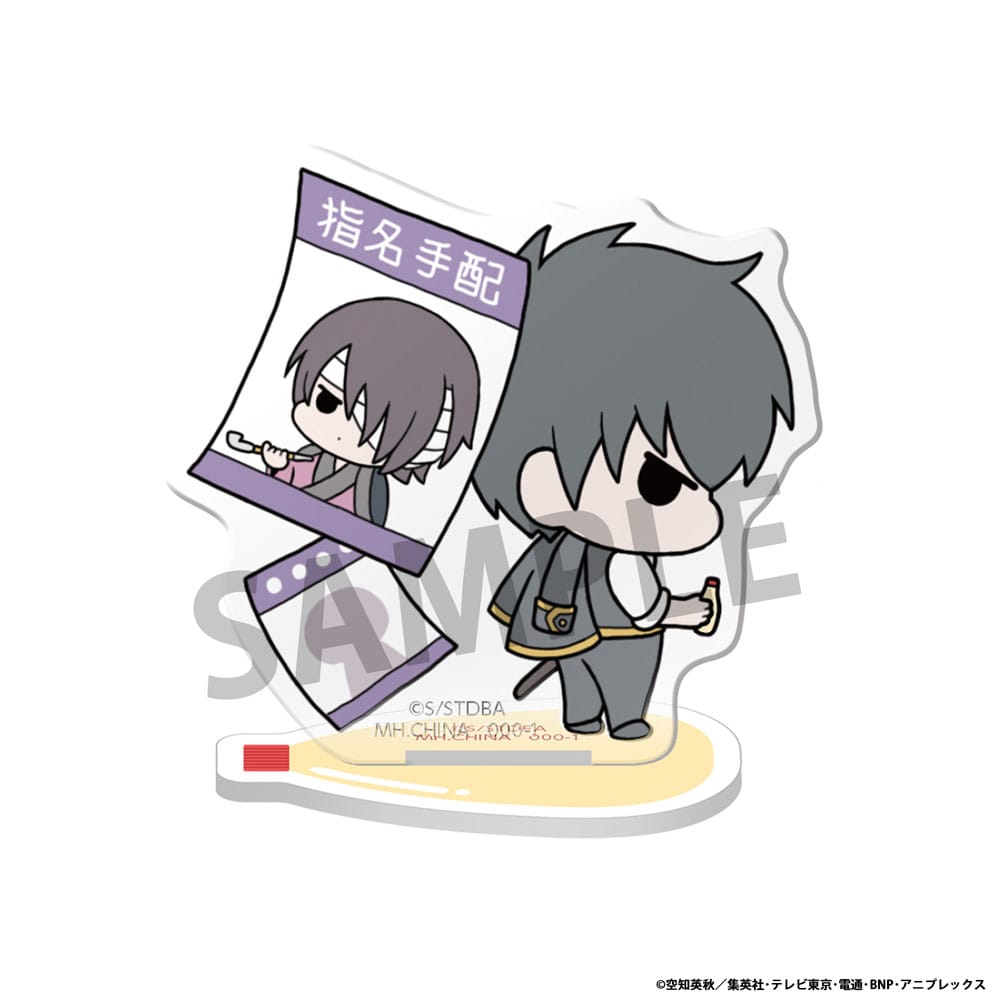 Gintama assortiment figurines acrylique Buddycolle Gintama Vice Leader 24H 6 cm (6)