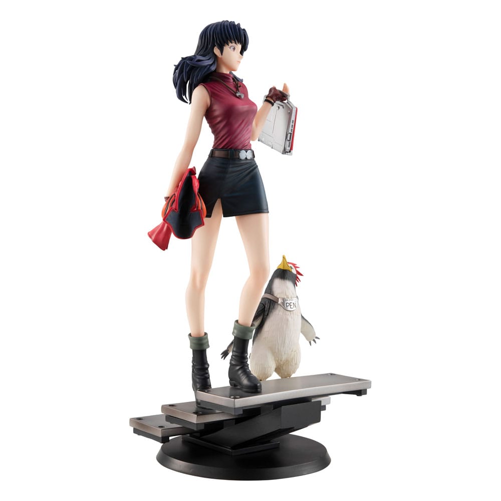 Rebuild of Evangelion statuette Gals Misato Katsuragi & Pen Pen 25 cm