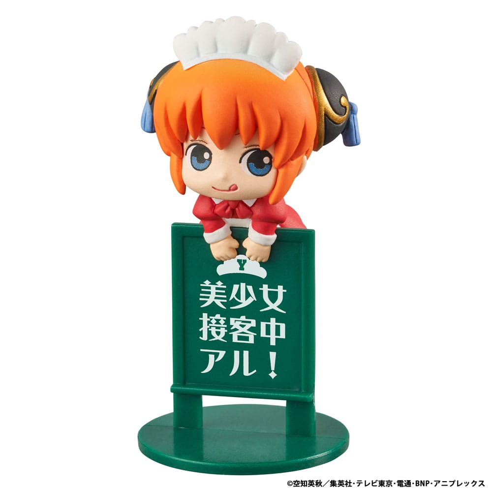Gintama Ochatomo Series assortiment trading figures 5 cm Yorozuya Cafe (8)