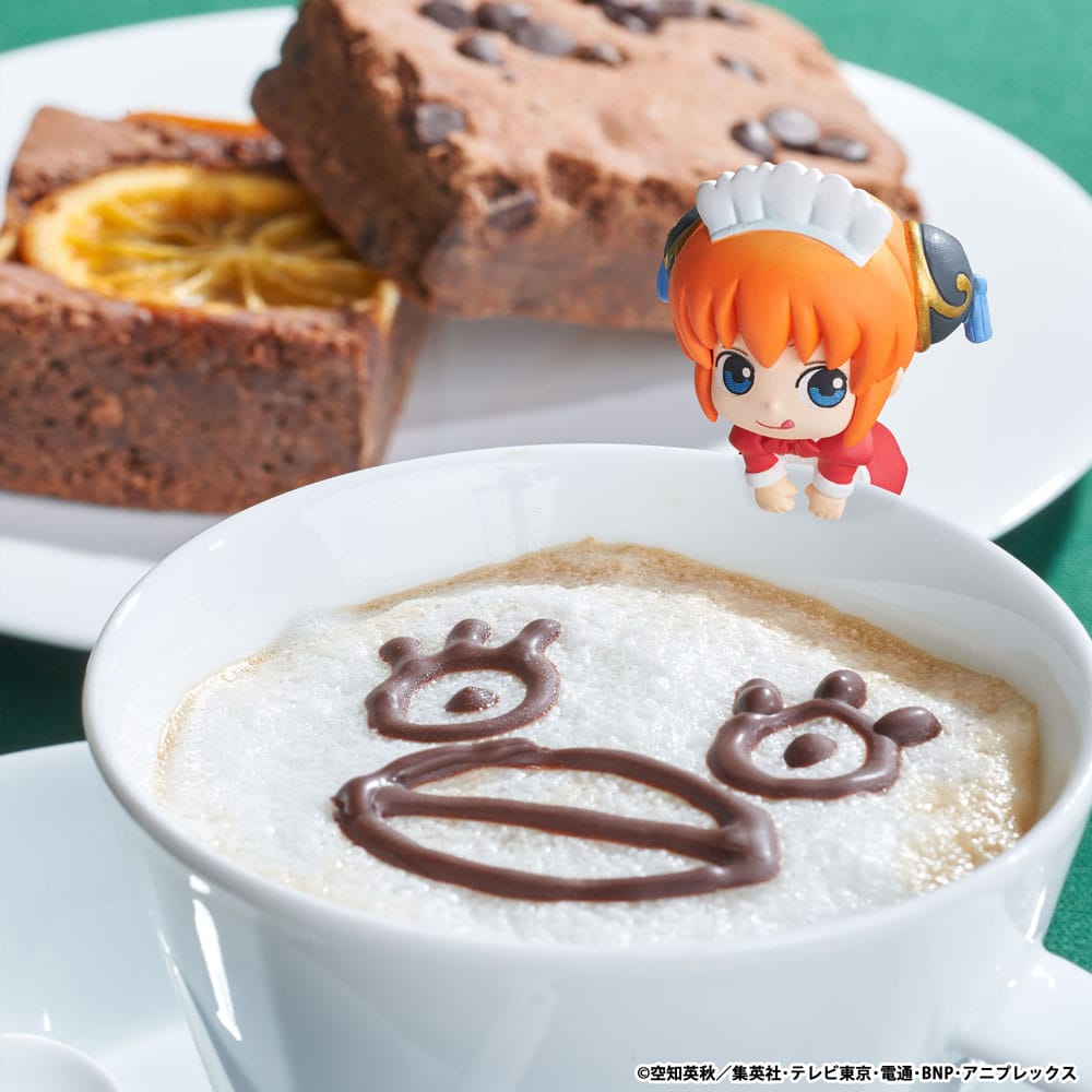Gintama Ochatomo Series assortiment trading figures 5 cm Yorozuya Cafe (8)