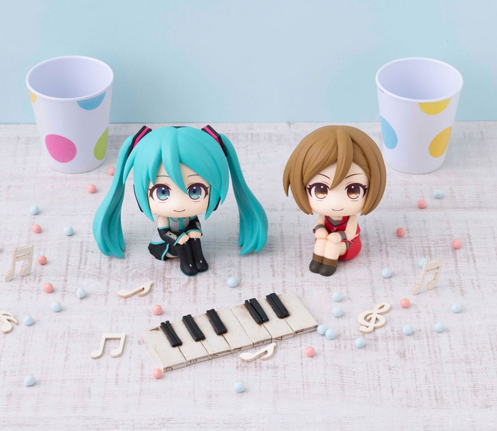Character Vocal Series statuette PVC Look Up Hatsune Miku & Meiko Set (with gift) 11 cm