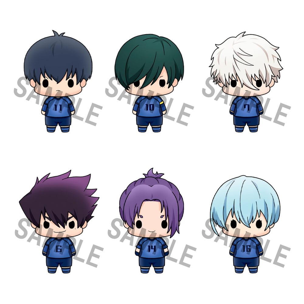 Blue Lock Chokorin Mascot Series pack 6 trading figures Vol. 2 5 cm