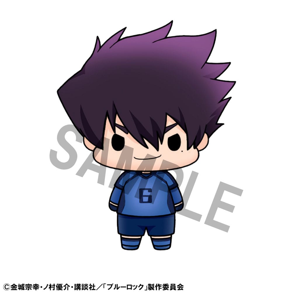 Blue Lock Chokorin Mascot Series pack 6 trading figures Vol. 2 5 cm