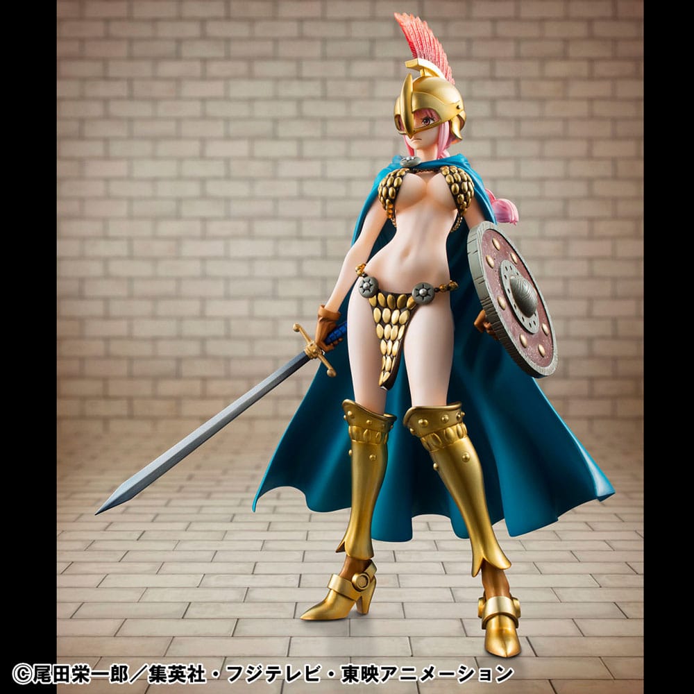 One Piece statuette PVC P.O.P. Gladiator Rebecca Sailing Again Super Limited Reprint Ver. 22 cm