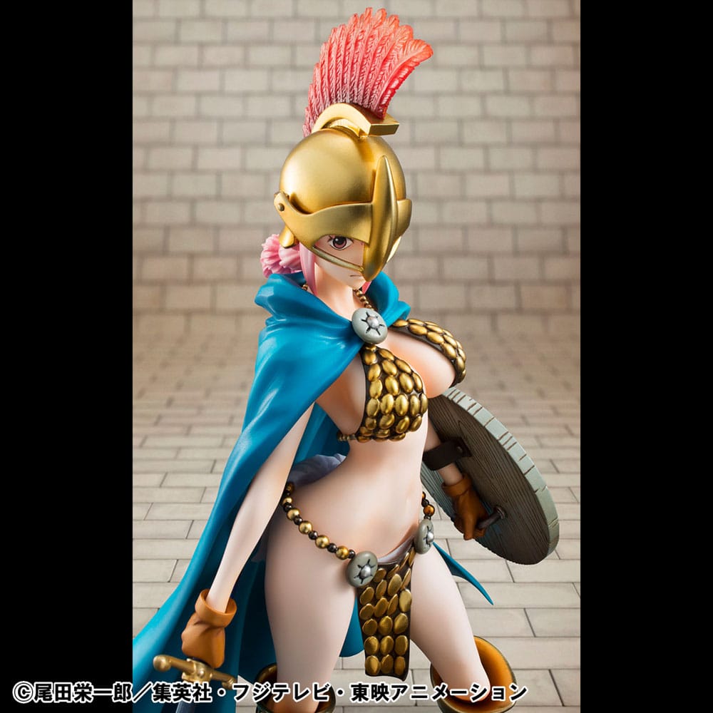One Piece statuette PVC P.O.P. Gladiator Rebecca Sailing Again Super Limited Reprint Ver. 22 cm