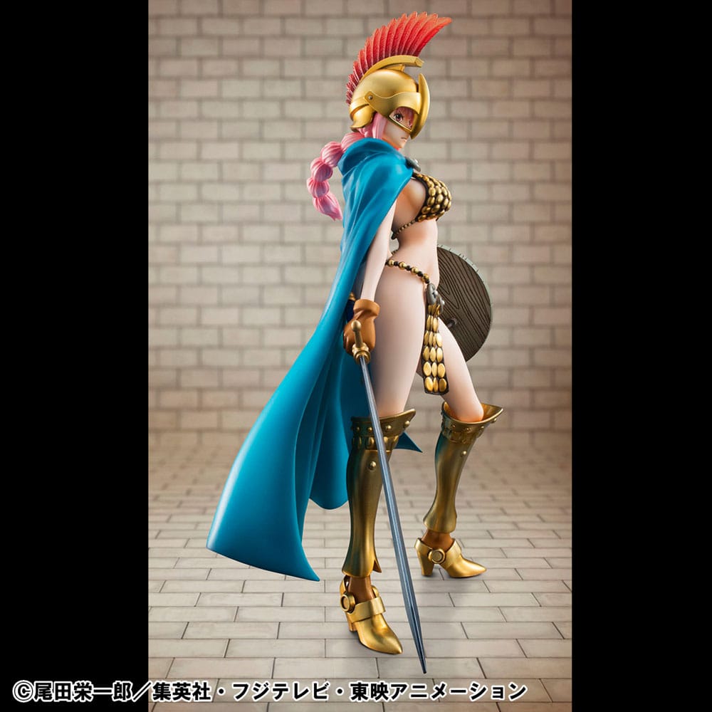 One Piece statuette PVC P.O.P. Gladiator Rebecca Sailing Again Super Limited Reprint Ver. 22 cm
