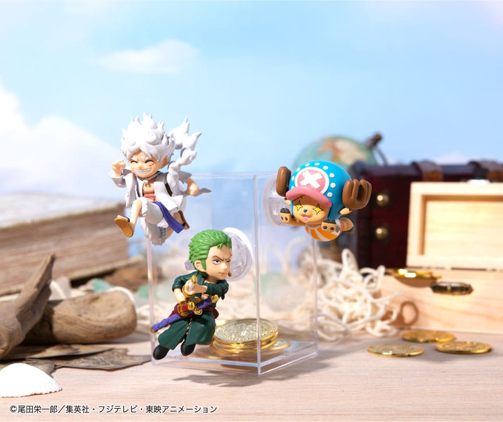 One Piece assortiment boîte-mystère trading figures Tobimasu 5 cm (6)