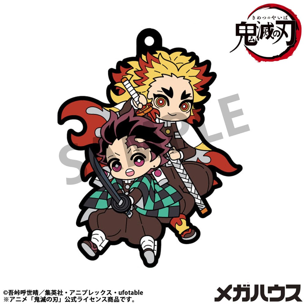 Demon Slayer: Kimetsu no Yaiba assortiment charms caoutchouc 6 cm Buddy Collection Vol. 4 (6)