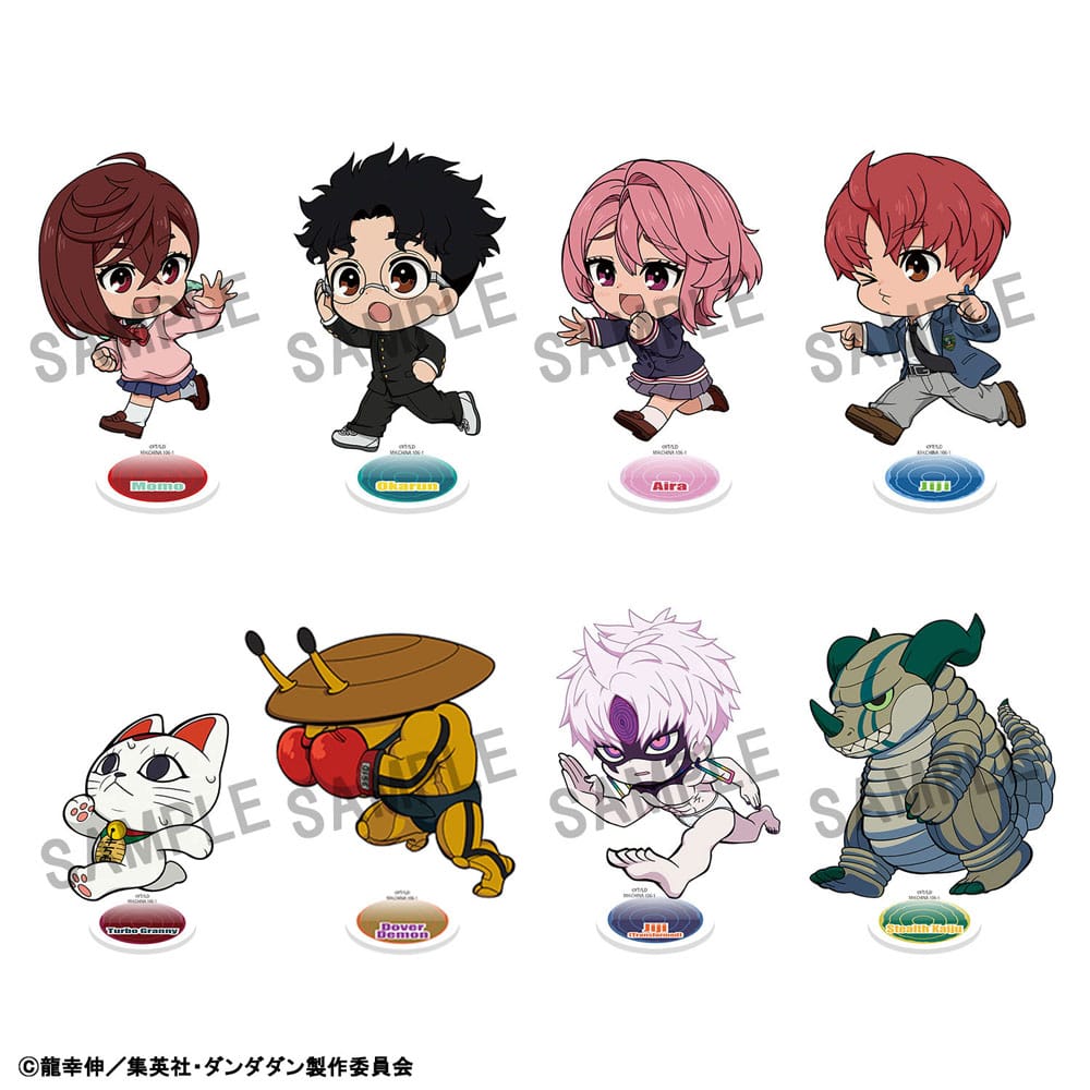 Dandadan assortiment boîte-mystère figurines acrylique TokoToko Vol. 2 9 cm (8)