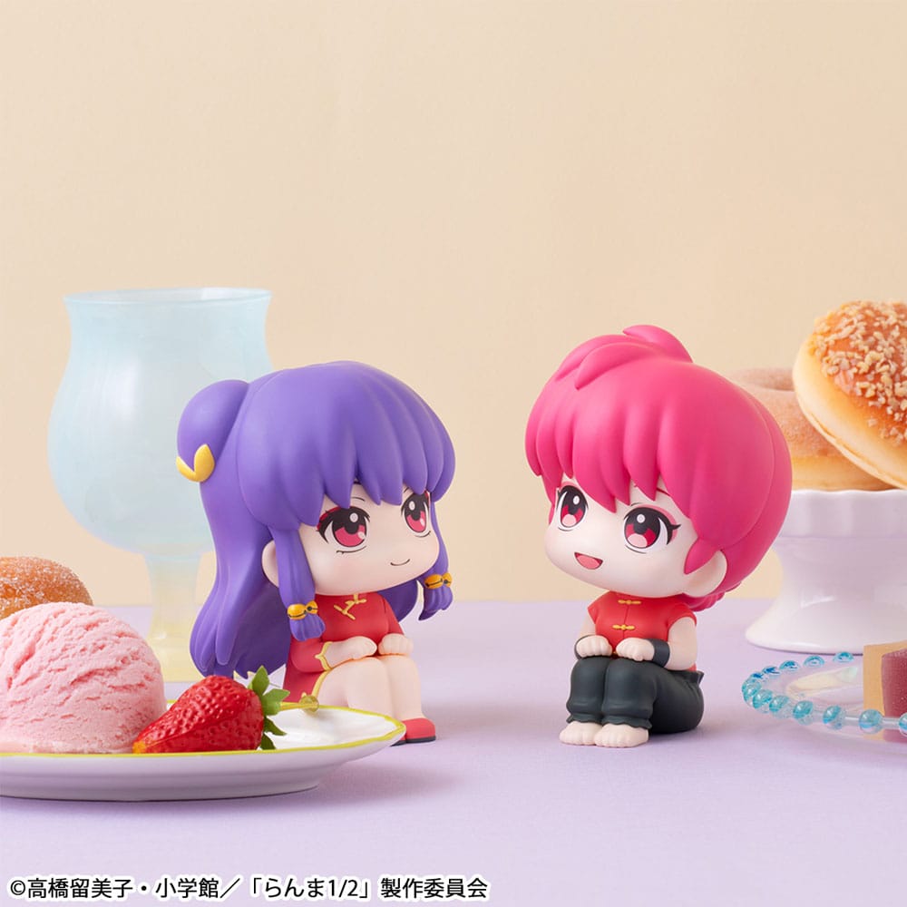 Ranma 1/2 statuette PVC Look Up Ranma & Shampoo 11 cm (with gift)