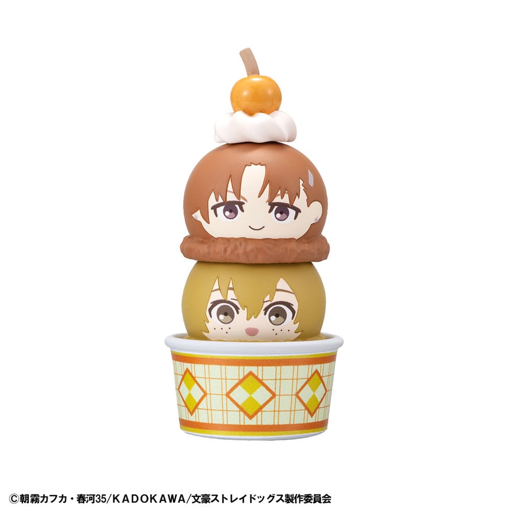 Bungo Stray Dogs pack 6 trading figures Tsumichen Stack up & Change 8 cm (with gift)