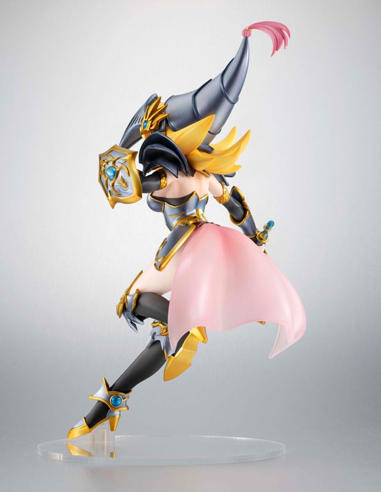 Yu-Gi-Oh! Duel Monsters statuette PVC Monsters Chronicle Art Works Dark Magician Girl the Dragon Knight 22 cm