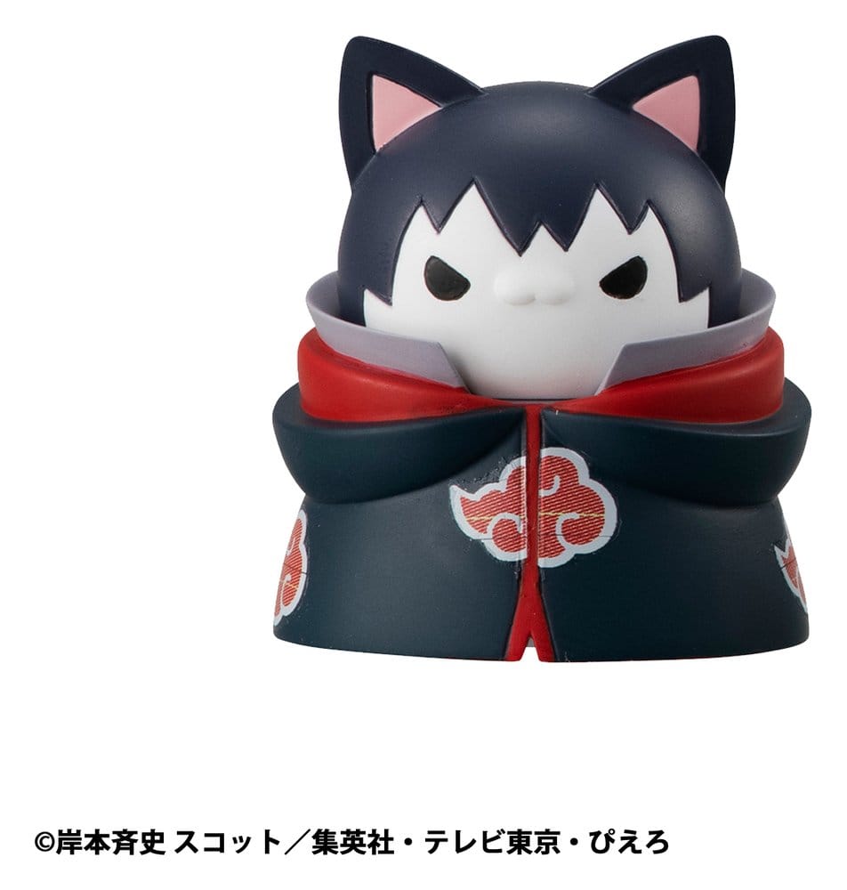 Naruto Shippuden Mega Cat Project assortiment boîte-mystère trading figures Defense Battle of Village of Konoha! 3 cm Nyaruto! (8) (re-run)