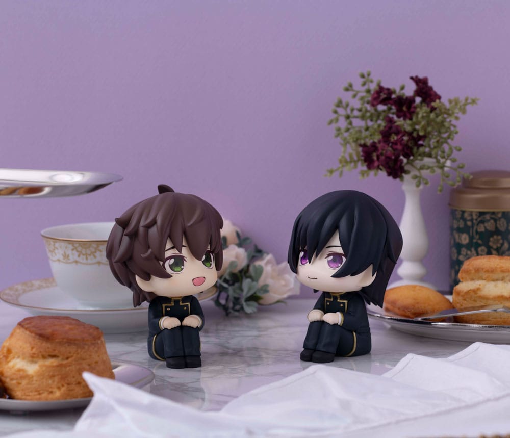 Code Geass Lelouch of the Rebellion statuetten PVC Look Up Lelouch Lamperouge & Suzaku Kururugi Set (with gift) 11 cm
