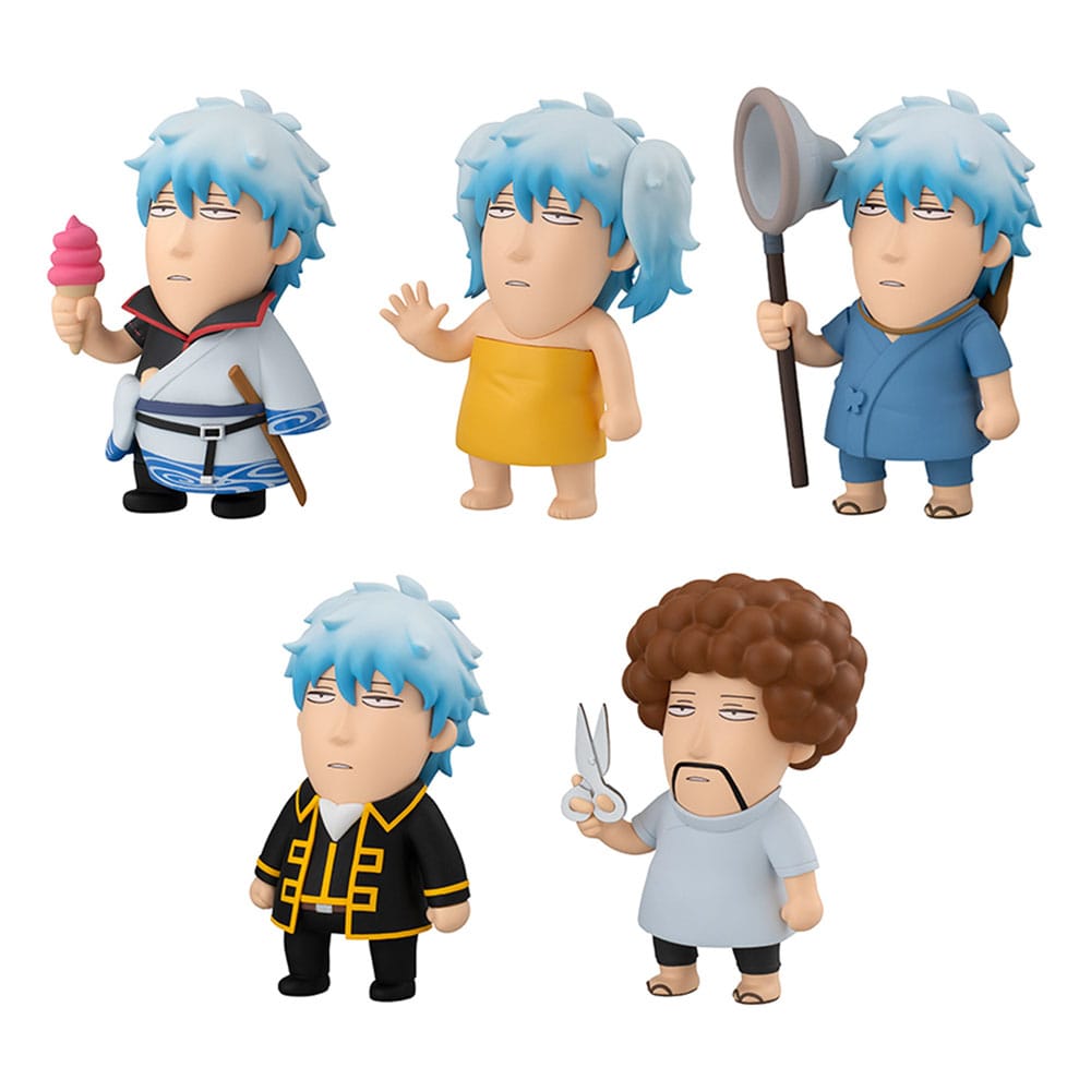 Gintama x Okawabukubu assortiment boîte-mystère trading figures We love Ginsan 10 cm (6)