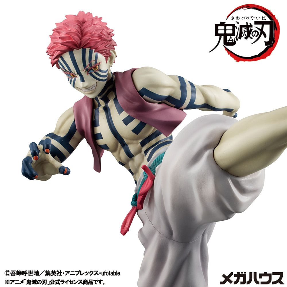 Demon Slayer Kimetsu no Yaiba statuette PVC G.E.M. Upper Three Akaza 19 cm