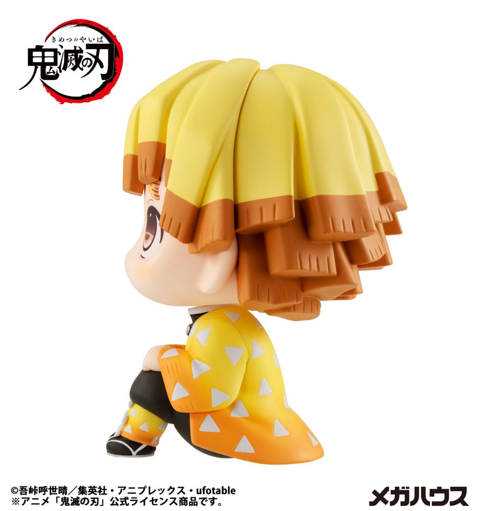 Demon Slayer Kimetsu no Yaiba statuette PVC Look Up Zenitsu Agatsuma Smile Ver. 11 cm