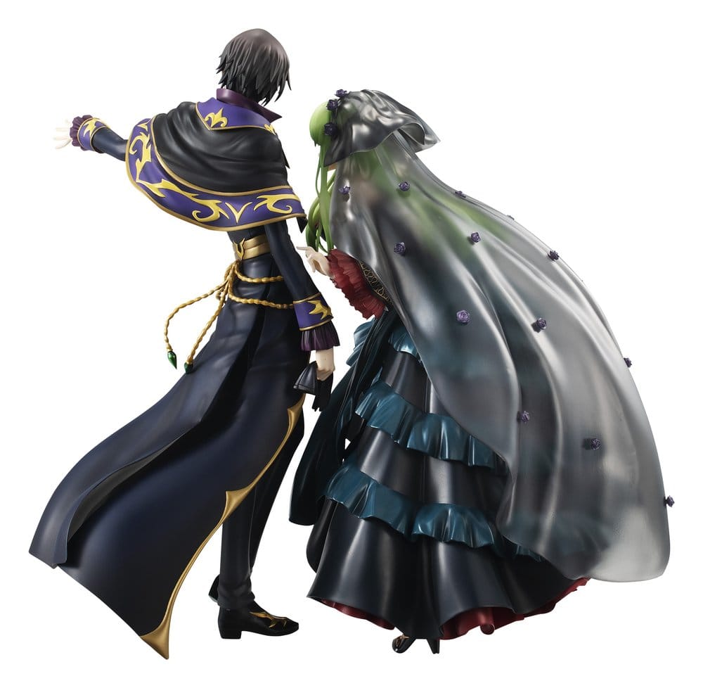 Code Geass: Lelouch of the Rebellion pack 2 Precious G.E.M. Series statuette L.L. & C.C. 20th Anniversary 25 cm