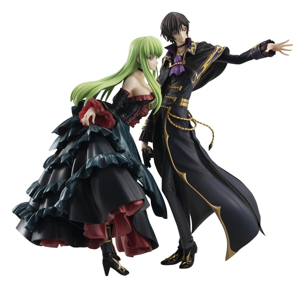 Code Geass: Lelouch of the Rebellion pack 2 Precious G.E.M. Series statuette L.L. & C.C. 20th Anniversary 25 cm