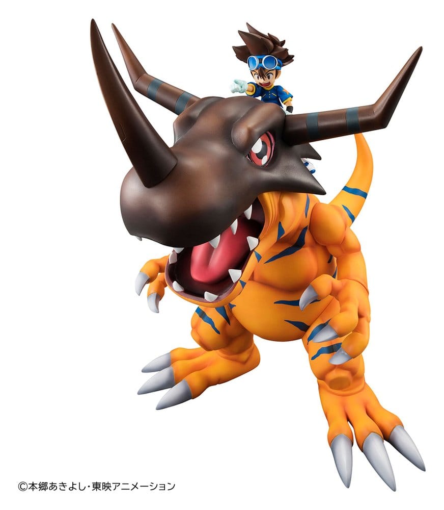 Digimon Adventure figurine PVC Precious G.E.M. Series Greymon & Taichi Yagami 25 cm (Repeat)