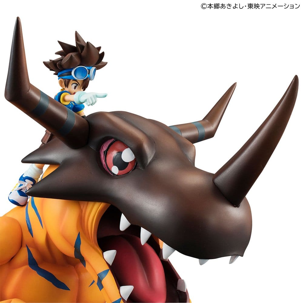 Digimon Adventure figurine PVC Precious G.E.M. Series Greymon & Taichi Yagami 25 cm (Repeat)