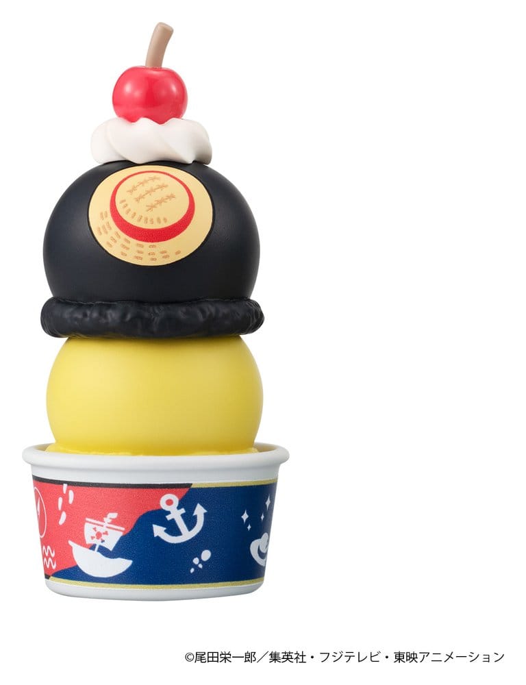 One Piece pack 6 trading figures Tsumichen Stack up & Change 8 cm (with gift)