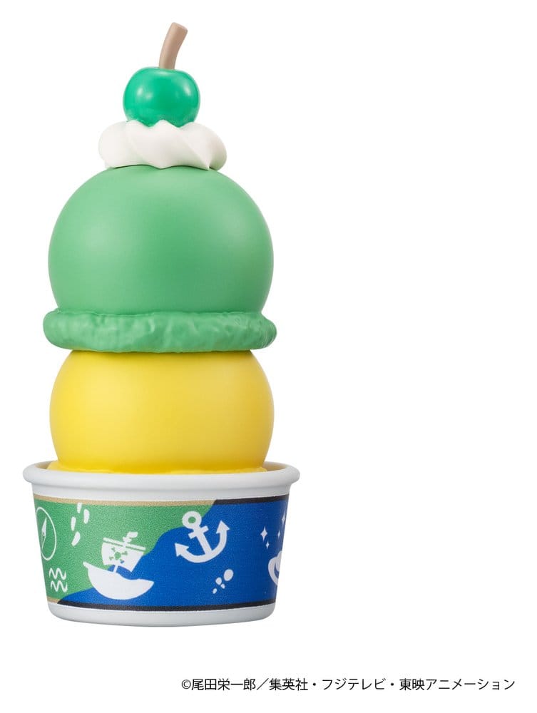 One Piece pack 6 trading figures Tsumichen Stack up & Change 8 cm (with gift)