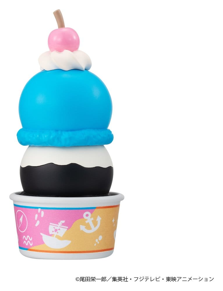 One Piece pack 6 trading figures Tsumichen Stack up & Change 8 cm (with gift)