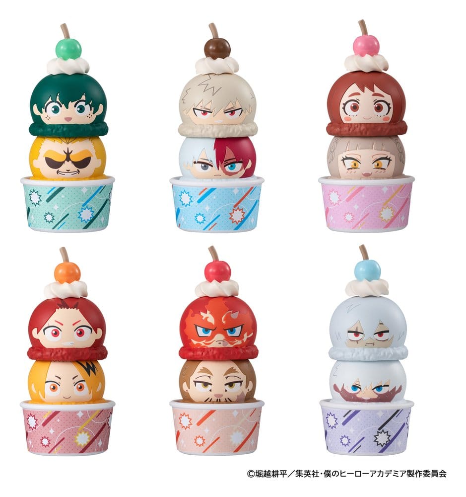 My Hero Academia assortiment boîte-mystère trading figures Tsumichen Stack up & Change 8 cm (6)