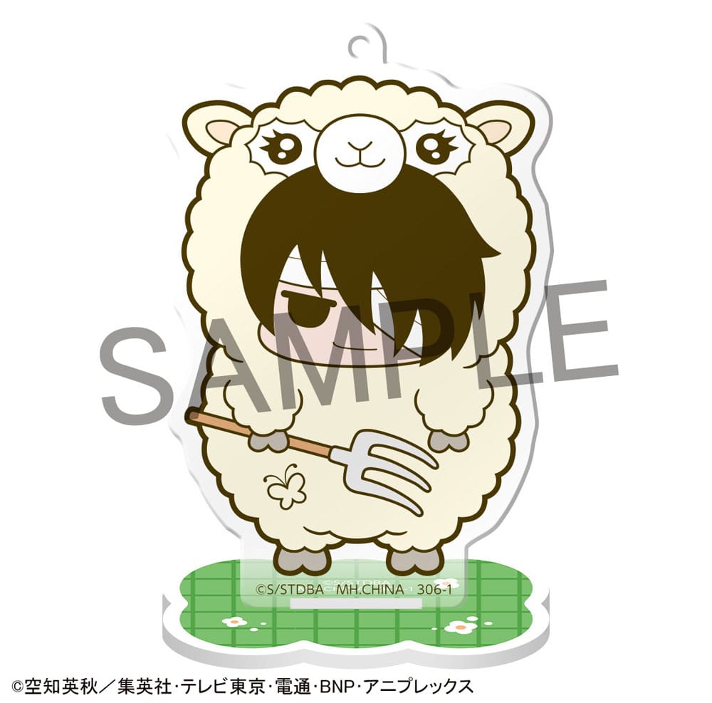 Gintama assortiment boîte-mystère figurines acrylique Prince Hata & Animal Paradise Farm of Love & Peace 6 cm (6)