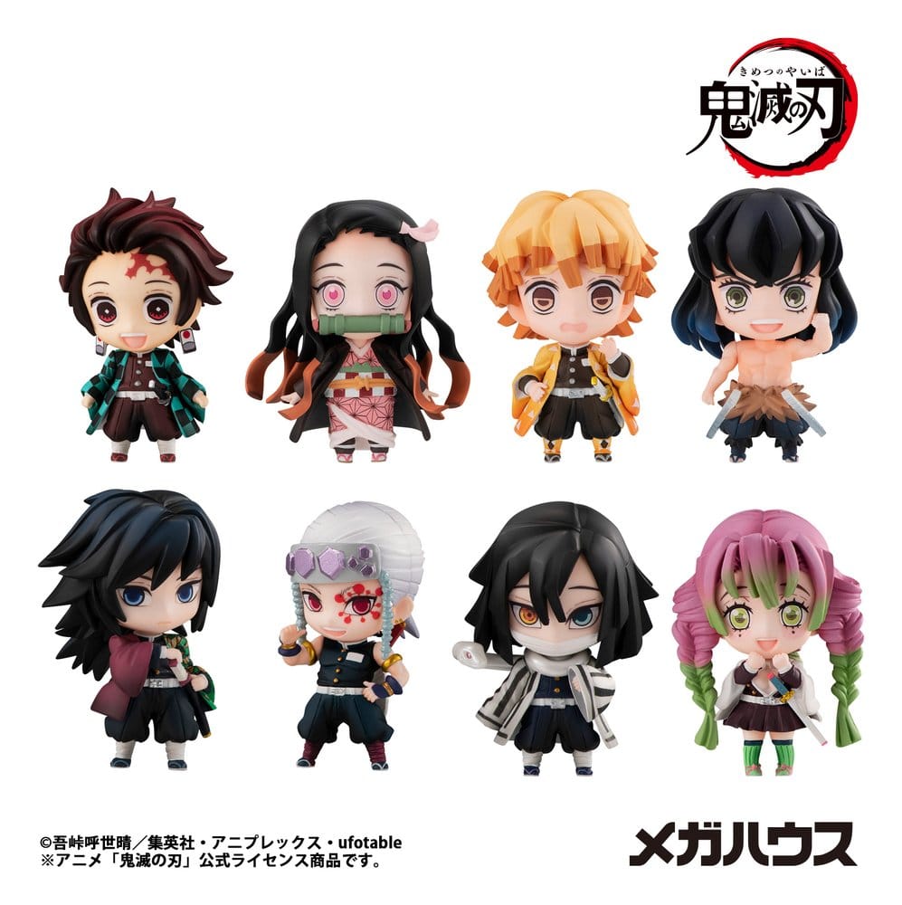 Demon Slayer Kimetsu no Yaiba assortiment trading figures Tanjiro & Friends 5 cm (8)