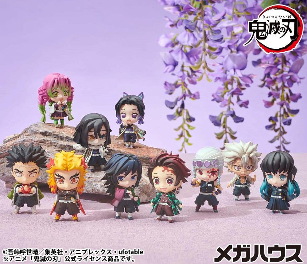 Demon Slayer Kimetsu no Yaiba assortiment trading figures Tanjiro & Friends 5 cm (8)