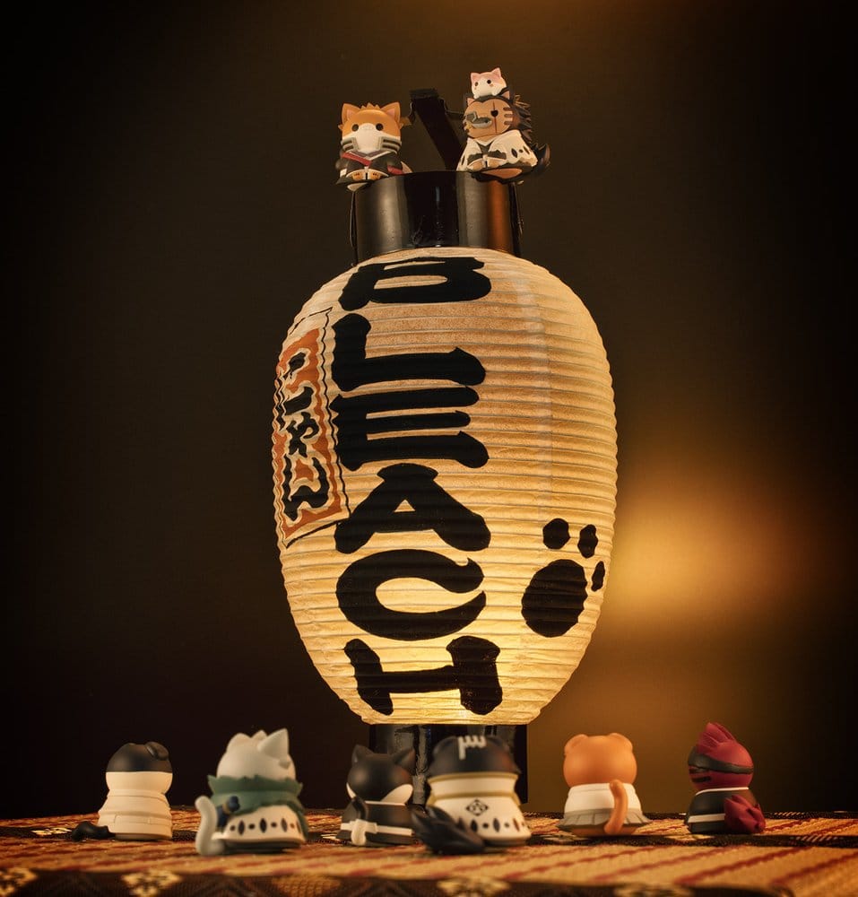 Bleach Mega Cat Project mini-figurines 3 cm Thousand-Year Blood War Bleach Nyan assortiment boîte-mystère (8) (Repeat)
