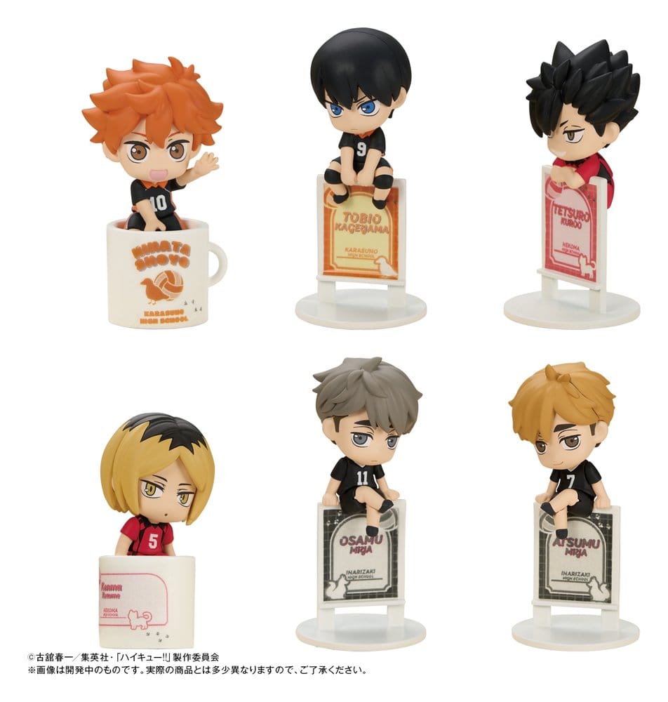 Haikyu!! Ochatomo Series assortiment boîte-mystère trading figures 4 cm (6)