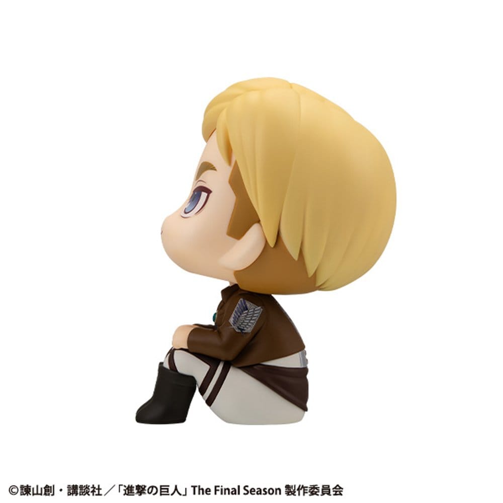 Attack on Titan statuetten PVC Look Up Hange Zoe & Erwin Smith (with gift) 11 cm