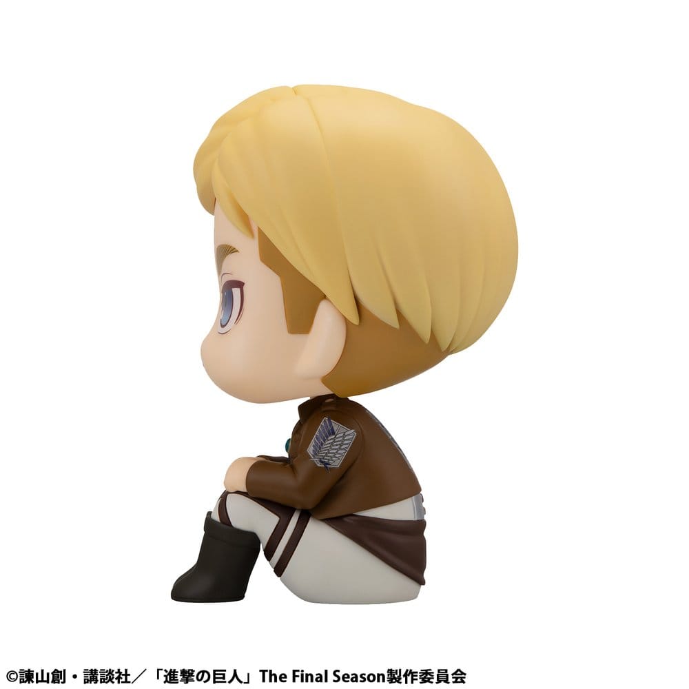 Attack on Titan statuetten PVC Look Up Hange Zoe & Erwin Smith (with gift) 11 cm