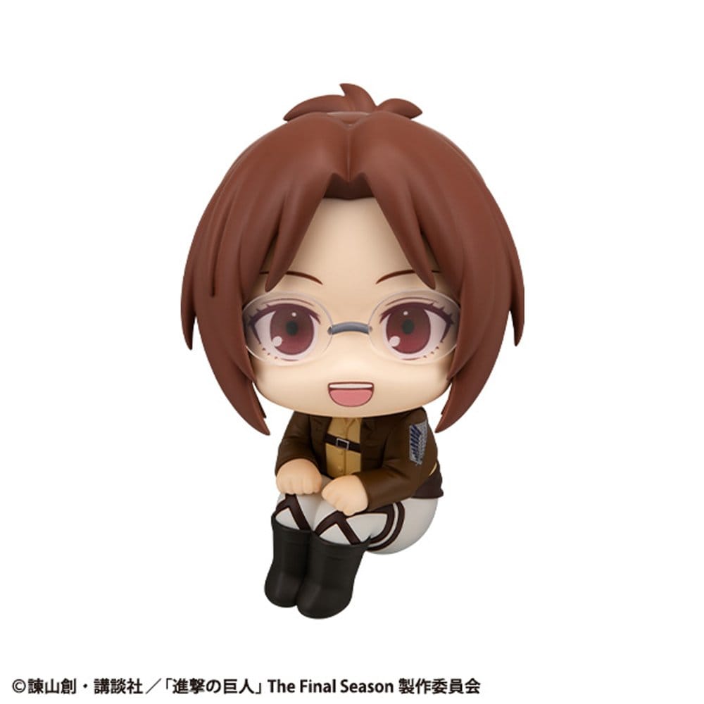 Attack on Titan statuetten PVC Look Up Hange Zoe & Erwin Smith (with gift) 11 cm