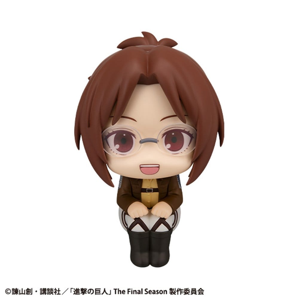 Attack on Titan statuetten PVC Look Up Hange Zoe & Erwin Smith (with gift) 11 cm