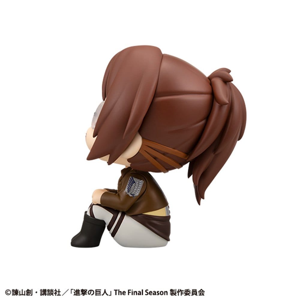 Attack on Titan statuetten PVC Look Up Hange Zoe & Erwin Smith (with gift) 11 cm