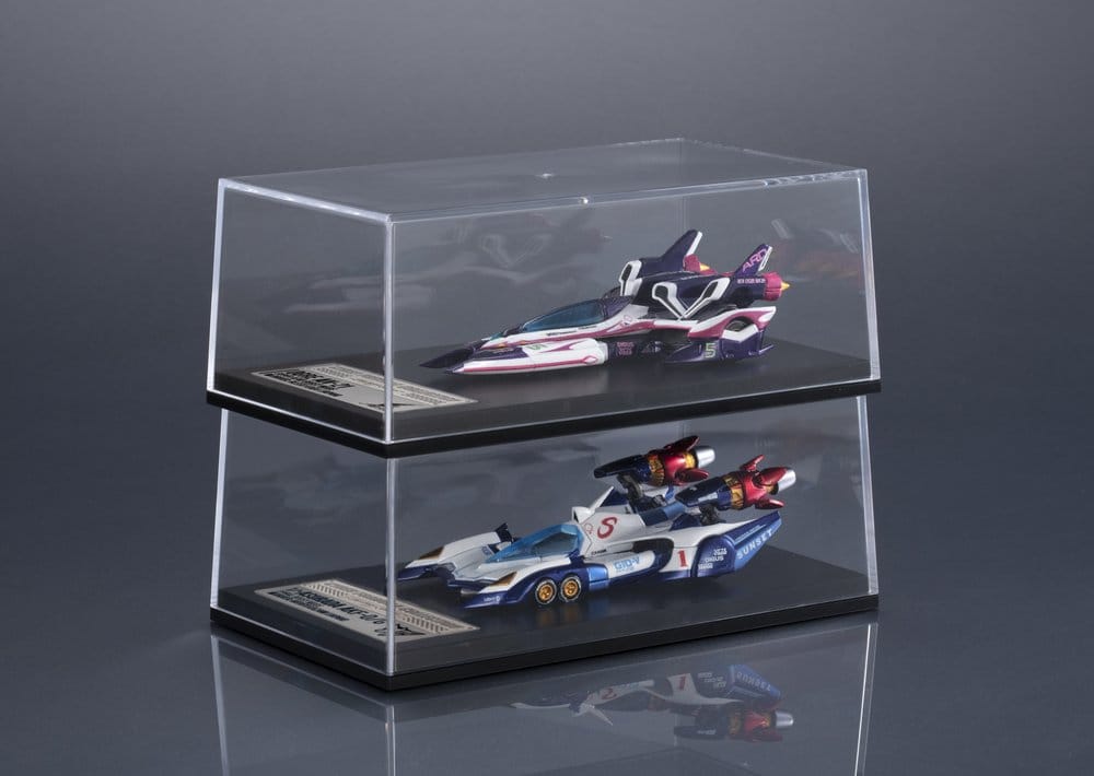 Future GPX Cyber pack 2 Formula véhicules vAsurada AKF-0/G spiral boost mode & OGRE AN-21 super Aero boost mode Set Heritage Edition 9 cm