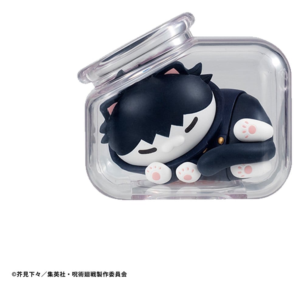 Jujutsu Kaisen Mega Cat Project assortiment trading figures Good Night Jujutsu Cats 7 cm (6)