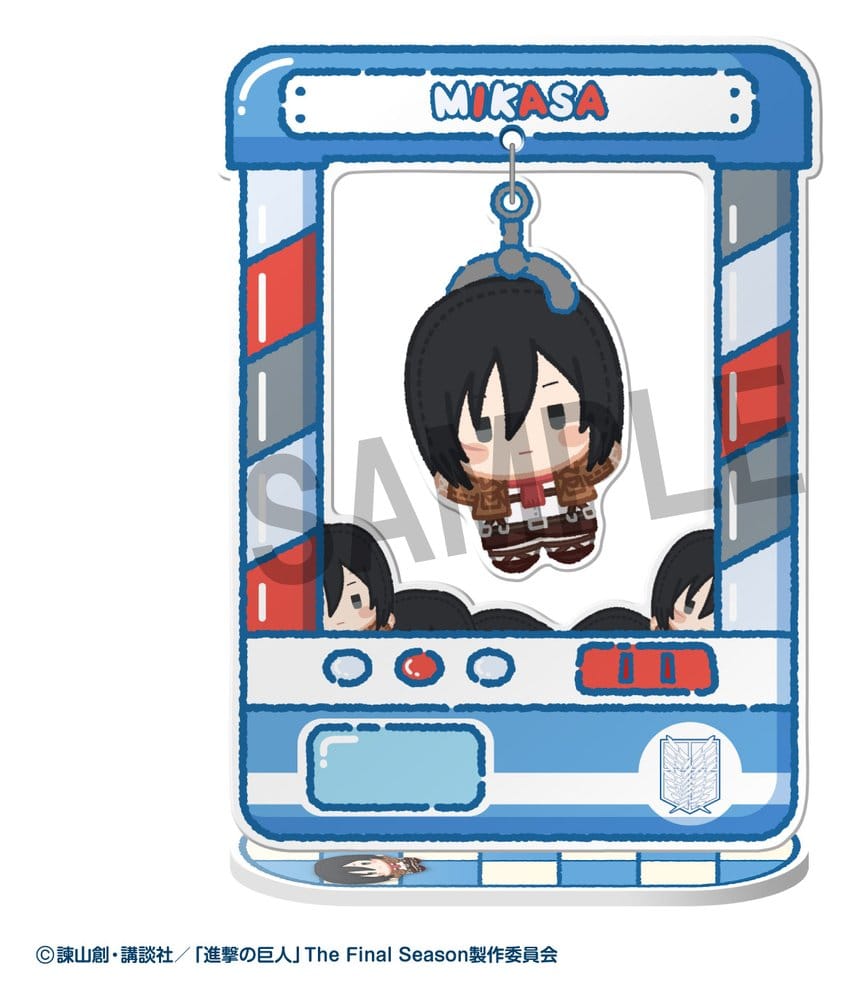 Attack on Titan assortiment boîte-mystère figurines acrylique Chara Catcher 9 cm (8)