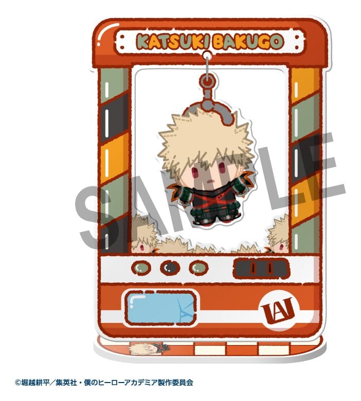 My Hero Academia Chara Catcher figurines acrylique 10 cm Vol.2 assortiment boîte-mystère (8) (Repeat)